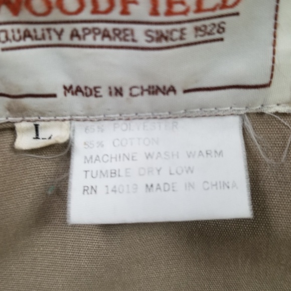 WOODFIELD Vintage Tan Utility Hunting Fishing Photography Tactical Vest Large - Picture 9 of 10